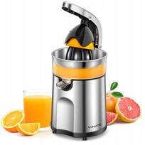 Citrusinių vaisių sulčiaspaudė Vinato, 85 W, automatinė, su 2 spaudimo kūgiais, lašėjimo apsauga