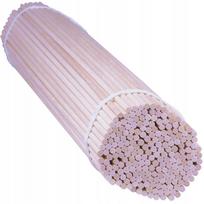 Mediniai apvalūs spragėsių pagaliukai, 40 cm, 100 vnt.