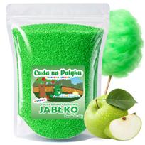 Obuolių skonio cukraus vata, 1 kg