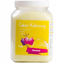 Cukraus vata bananų skonio, 1 kg