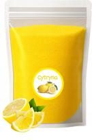 Cukraus vata citrinų skonio, geltonos spalvos, 1 kg