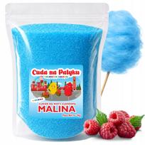 Cukraus vata, mėlyna, aviečių skonio, 1 kg