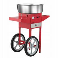 Cukraus vatos aparatas VEVOR, 1000 W, 52 cm, su vežimėliu ir temperatūros kontrole