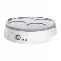 Blynų keptuvė Cecotec Fun Crepestone Twin, 1200 W, balta