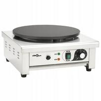 Elektrinė blynų keptuvė 40 cm, sidabrinė-juoda, 3000W