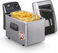 Karšto oro ir aliejaus gruzdintuvė FRITEL TURBO SF4170, 3 l, 2400 W, sidabrinė