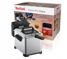 Gili keptuvė Tefal FR507D10, 4 l, 2400 W, nerūdijantis plienas, langelis