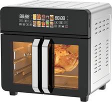 Karšto oro gruzdintuvė-orkaitė Royal Swiss 23 l, 2400 W, 10 programų, didelė talpa šeimai