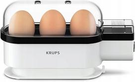 Kiaušinių virimo aparatas KRUPS EG234115, 3 kiaušiniams, baltas, 300 W