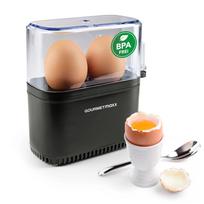 Kiaušinių virimo aparatas GOURMETmaxx, 2 vnt., juodas