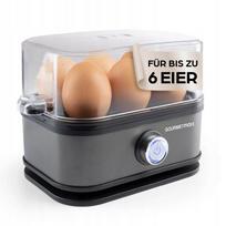 Kiaušinių virimo aparatas GOURMETmaxx, 6 kiaušiniams, 400 W, antracito spalvos