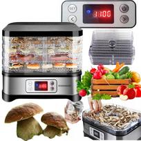 Maisto džiovintuvas daržovėms, vaisiams, grybams, 5 sietai, 450 W