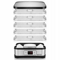Vaisių ir grybų džiovyklė LARGE XXXL, 500W, termoporinis jutiklis, 10 reguliavimo lygių