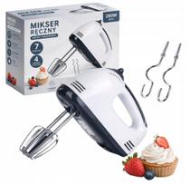 Rankinis plakiklis 260W, 7 greičių, su 4 antgaliais