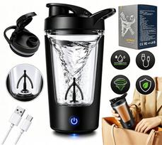 Elektrinis baltymų plakiklis, 450 ml, nešiojamas