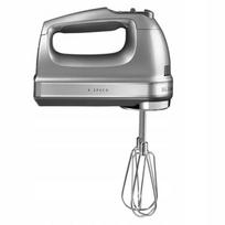 Rankinis maišytuvas KitchenAid 9 greičių, grafito spalvos, su 4 priedais