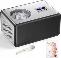 Ledų gaminimo aparatas su kompresoriumi, 2 l, 150 W, 3 programos (ledai, šerbetas, kokteiliai)