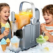 Ledo gėrimų ir ledų gaminimo aparatas, 3 l, 180 W, 6 viename
