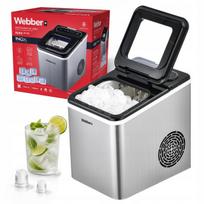 Ledo gaminimo aparatas WEBBER RUKA IM-002, 13 kg, 165 W, 1,5 l, nerūdijantis plienas, 2 ledo kubelių dydžiai