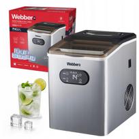 Ledo gaminimo aparatas WEBBER FRIO IM-201, 25 kg, LCD, 3 vandens režimai, nerūdijantis plienas, 24 kubeliai
