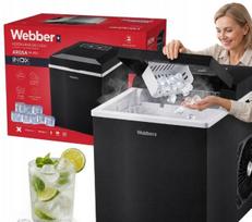 Ledo gaminimo aparatas WEBBER, 10 kg, 165 W, juodas, automatinis