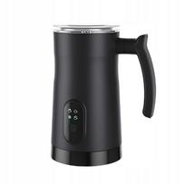 Pieno putų plakiklis ir šildytuvas, 4 režimai, juodas, 400W, 350 ml, CE