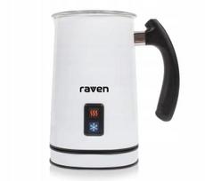 Pieno putų plakiklis Raven ESP001WX, 500 W, šaltam ir karštam pienui, 2 antgaliai, baltas