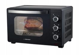 Laisvai pastatoma elektrinė orkaitė 25 l, 1600 W, su konvekcija ir iešmu, dvigubi stikliukai