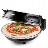 Picos kepimo krosnelė DOMO DO9285PZ, 1200 W, juoda, akmeninė plokštė, 2 mentelės