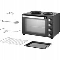 Elektrinė orkaitė SENCOR SEO 4800BK, 48 l, 230 °C, 2 kaitlentės, 3500 W