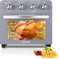 Mini orkaitė FOHERE X252, 23 l, be riebalų kepimo funkcija, sidabrinė