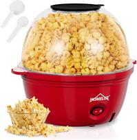 Spragėsių gaminimo aparatas HOMELUX, 450 W, 2,5 l, raudonas, retro stiliaus