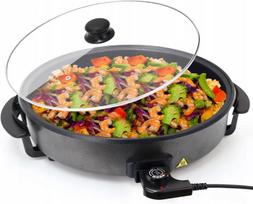 Elektrinė keptuvė, nelipni danga, 40 cm, 1500 W