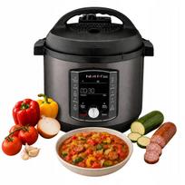Daugiafunkcis puodas Instant Pot Pro Crisp, 7,6 l, 1500 W, su oro gruzdintuve, juodas