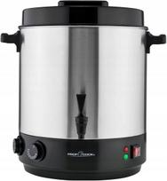Lėtaeigė viryklė ProfiCook 2in1, 32 l, 2100 W, su kraneliu, nerūdijančio plieno