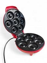 Spurgų kepimo aparatas, 7 spurgos, 800W, raudonas