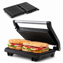Elektrinis sumuštinių ir panini grilis, 800W, 180° atverčiamas