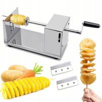 Bulvių traškučių vėrinukų gaminimo rankinis aparatas CHIPS TWISTED FRIES