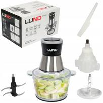 Maisto smulkintuvas LUND, elektrinis, 2 l, 500 W, 3in1
