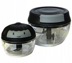 Rankinis daržovių ir vaisių smulkintuvas SMUKEE, 160 ml / 500 ml, 2 vnt.