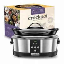 Lėta viryklė CROCKPOT su 5,7 l keraminiu puodu ir receptais