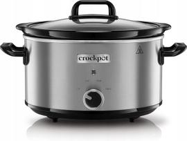 Lėto virimo puodas Crock-Pot CSC025X, 3,5 l, nerūdijantis plienas