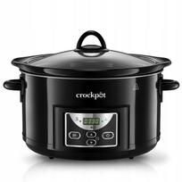 Lėtaeigė viryklė Crock-Pot 4,7 l, juoda, nerūdijantis plienas, SCCPRC507B
