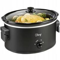 Lėta viryklė Olvy Wolnowar, keraminis indas, 6,5 l, 265 W