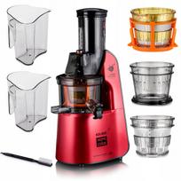 Lėtaeigė sulčiaspaudė X-800-W, 3in1, vaisiams ir daržovėms, 3 filtrai