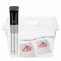 Indas sous vide, 11,7 l, permatomas, su dangčiu
