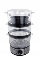 Garinė viryklė STEAM VOLCANO, 400W, 7,5 l, 3 aukštai, laikmatis