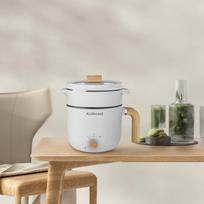 Elektrinis puodas ir garintuvas Audecook XLCB, 1,5 l, baltas, 600 W