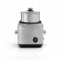 Ryžių ir garų puodas Cuisinart CRC400E, 400 g, plieninis