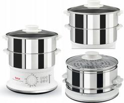 Garų puodas SOLID, 6 l, 900 W, su laikmačiu, 2 talpos